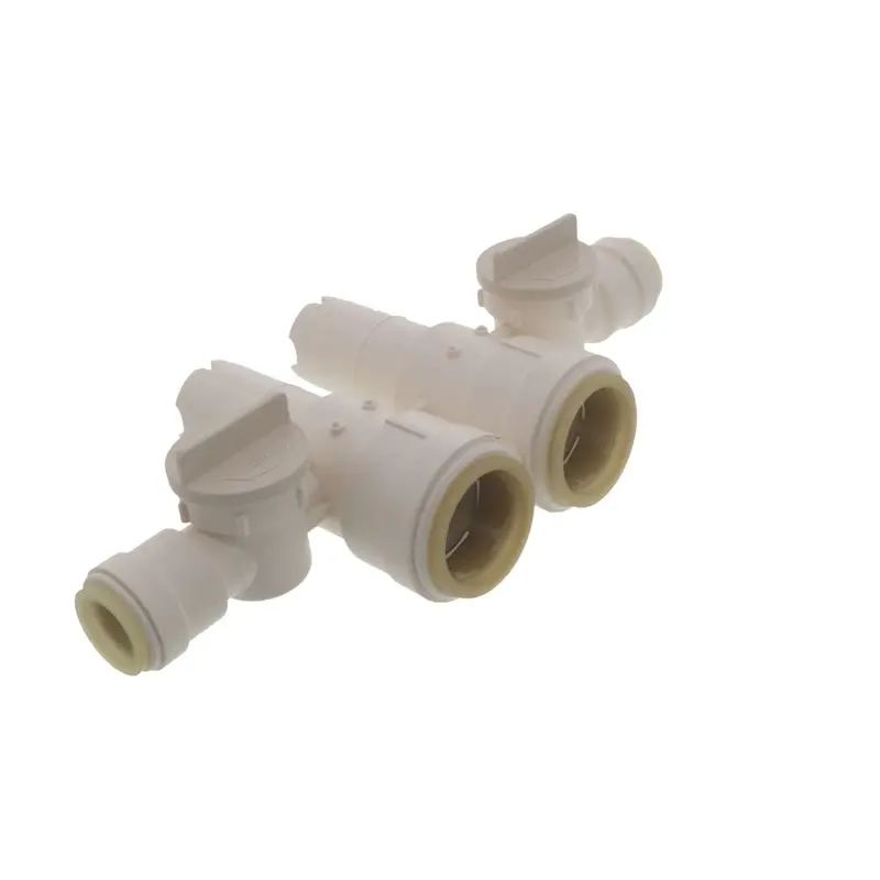 Watts Aqualock/Seatech Stackable Dual-Stem Body – 1 Inch Cts × 1/2 Inch Cts 1