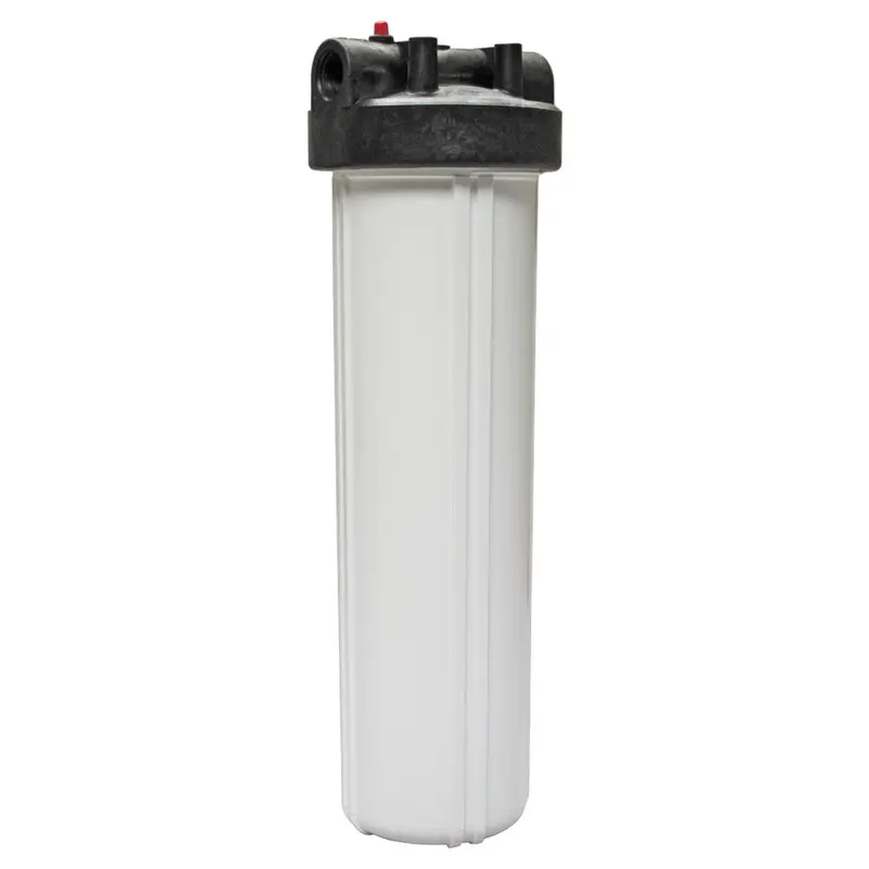 Watts Flowmatic 20" Full-Flow Water Filter Housing – Black/White With Pressure Relief 1