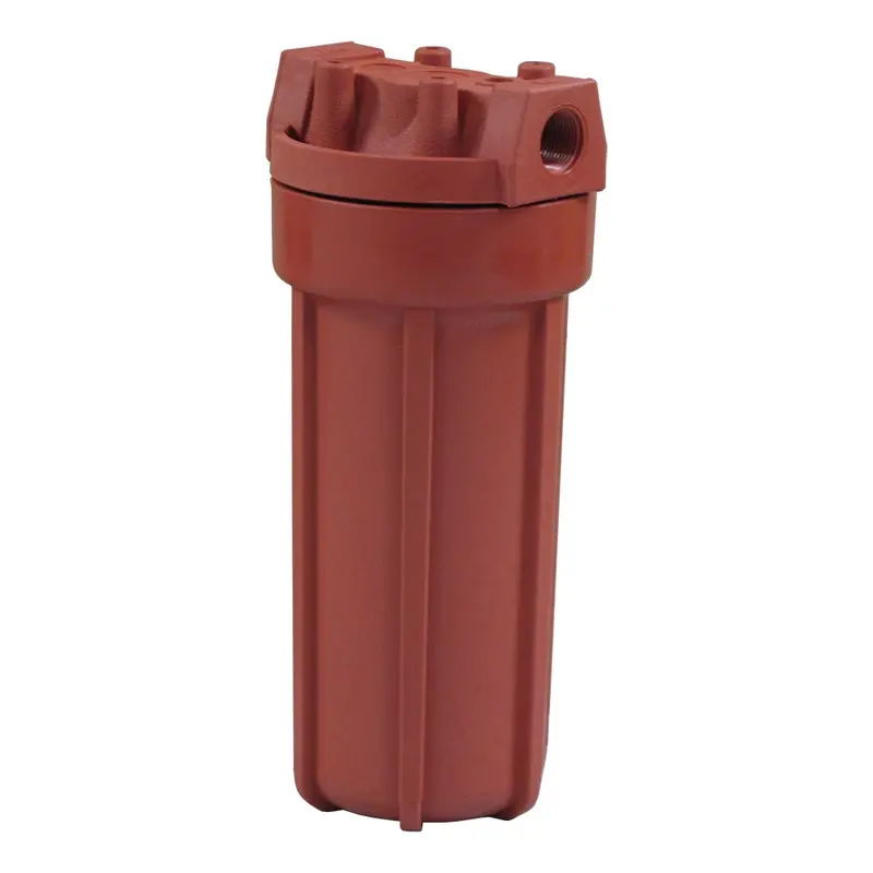 Watts Flowmatic Hd4500Ht34 High-Temp Filter Housing | 10-Inch, 3/4-Inch Red 1