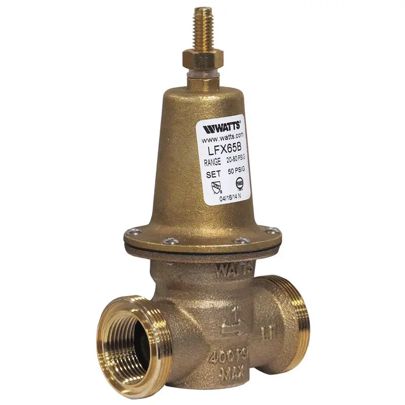 Watts Lfx65B Lead-Free 1-Inch Fnpt Pressure Regulator 1