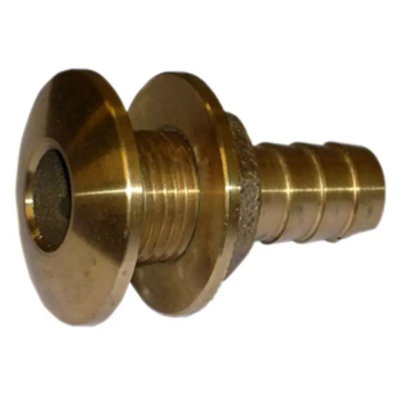 Watts Marine Bronze-Thru-Hull Barbed Fitting With Nut – 5/8" 1