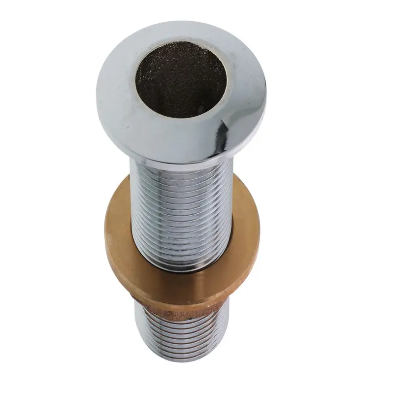 Watts Marine Chrome-Plated Thru-Hull Assembly With Nut – 1.5 Inch Npsm 2