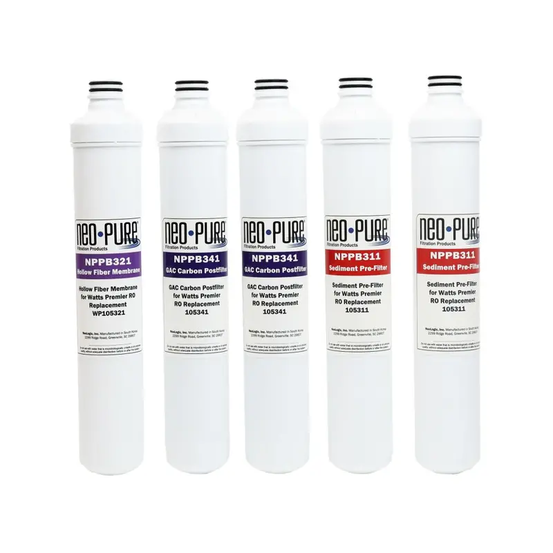 Watts Premier Ro System Annual Filter Replacement Kit By Neo-Pure 1