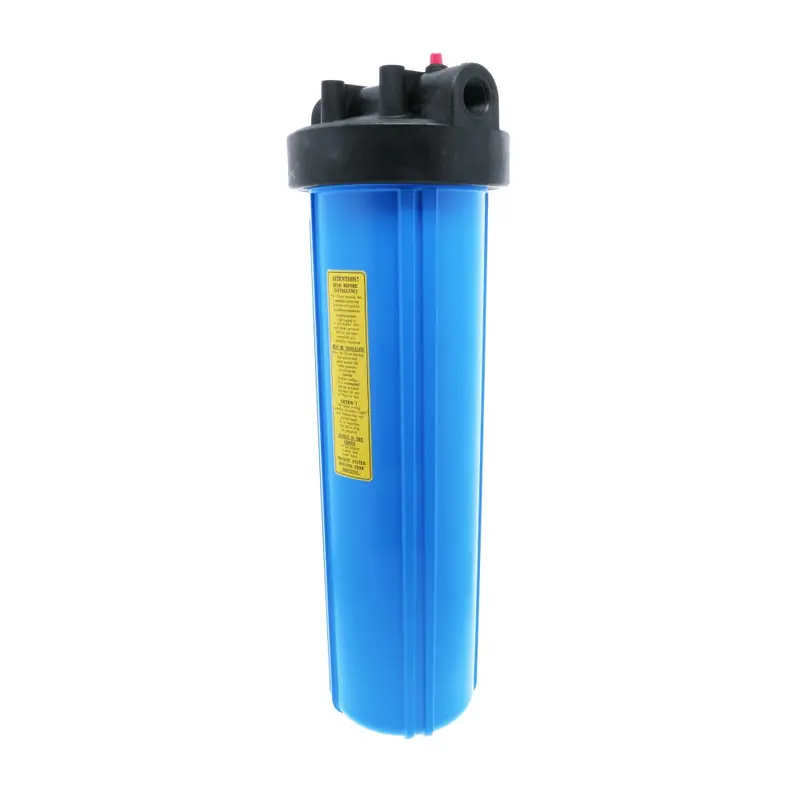 Watts W/Pr Flowmatic 20" Full-Flow Water Filter Housing (Black/Blue) 1