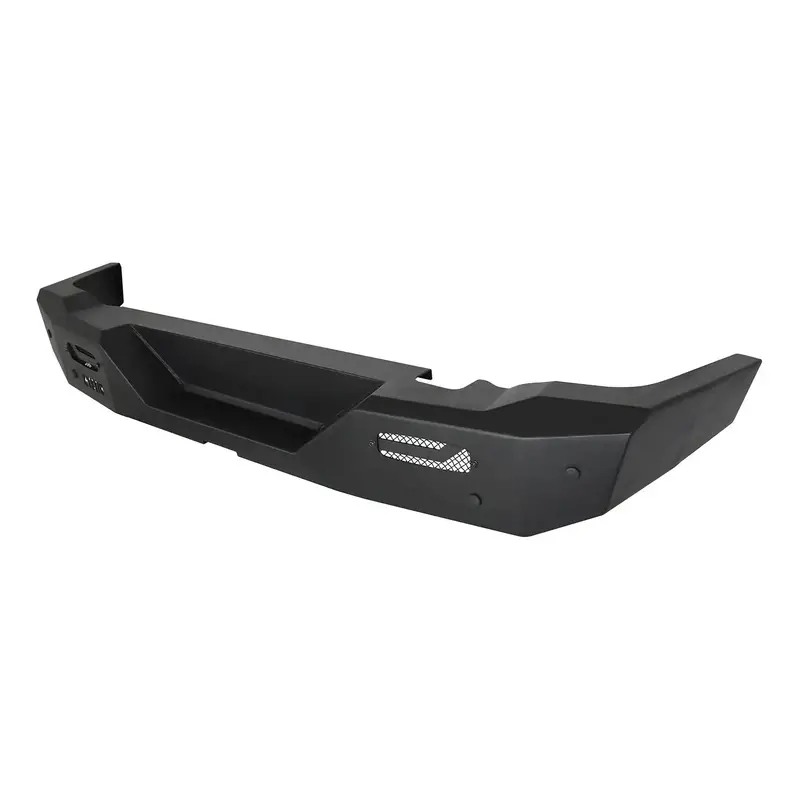 Westin Pro-Series Textured Black Steel Rear Bumper (Part #58-421255) 1