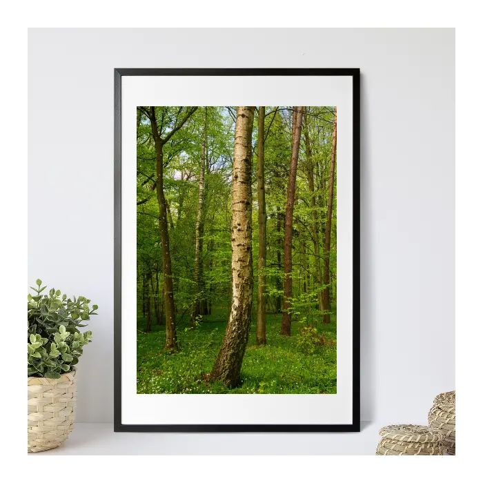 Woodgrain Vertical Framed Photo Print 1