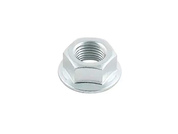 1/2"-20 Zinc-Plated Flange Nut – Heavy-Duty Fastener With Integrated Washer 1