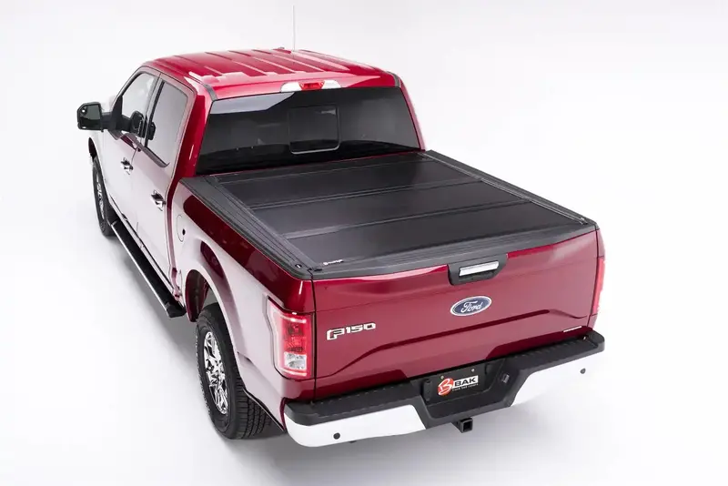 Bak Industries 772301 Bakflip F1 Hard Folding Tonneau Cover – Fits 1997–2003 (2004 Heritage) Ford F-150, 6'6" Bed 1