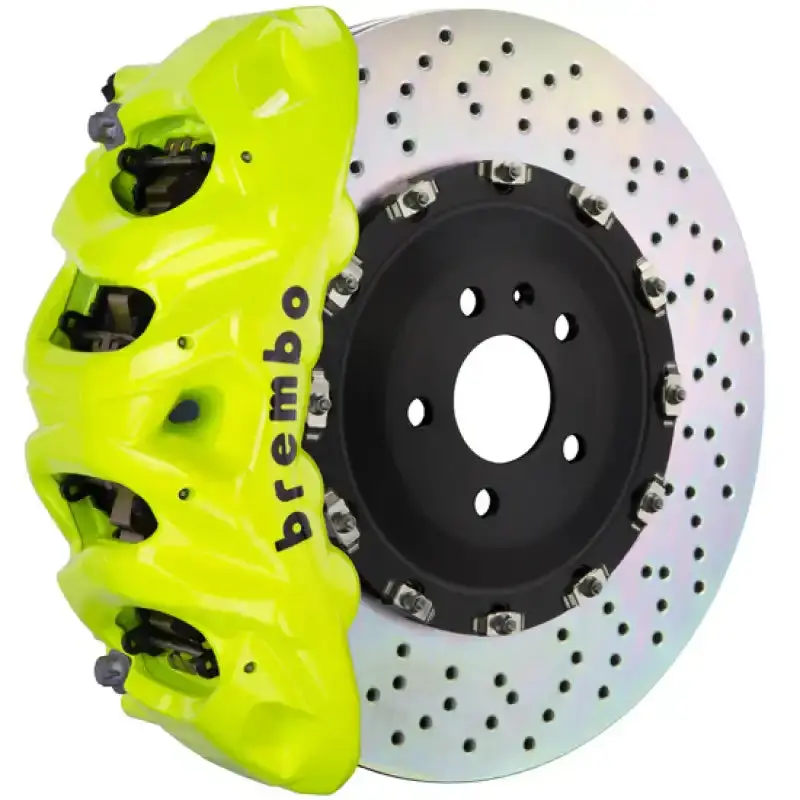 Brembo Front Big Brake Kit For 2017–2020 Ford F-150 Raptor – Drilled 412X38Mm Rotors, 8-Piston Calipers 1