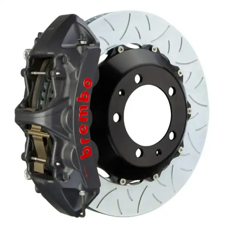 Brembo Gt2 Front Big Brake Kit – 6-Piston Calipers, 380X32Mm Slotted Two-Piece Rotors For 2002–2005 996 Gt2 1