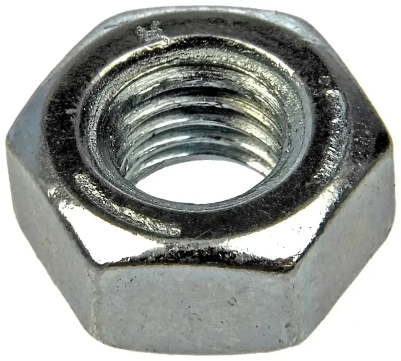 Dorman 763-010N Chrome-Plated Hex Nuts – 1/4"-28 Thread, Autograde™ Quality, Pack Of 10 1