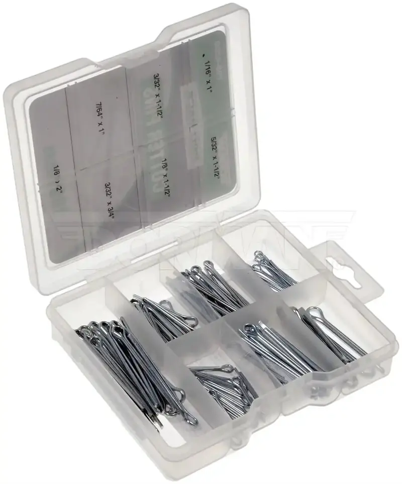 Dorman 799-420D Cotter Pin Assortment – 106-Piece Steel Kit, Oe-Spec 1