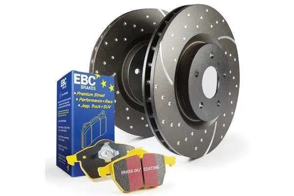 Ebc S5Kf1076 Slotted Sport Rotors – Optimized Heat Dissipation & Brake Stability 1