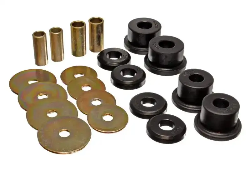 Energy Suspension Subframe Bushing Kit – 90-94 Mitsubishi Eclipse Fwd Black Polyurethane Upgrade 1