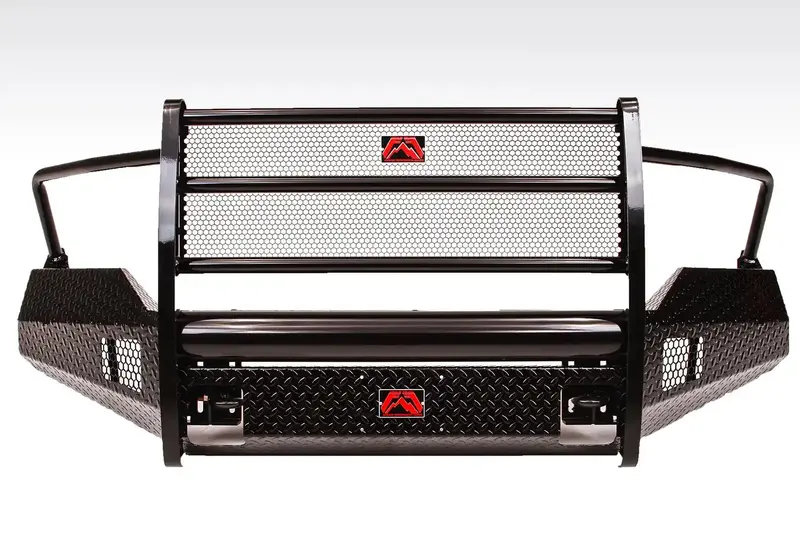 Fab Fours Dr13-K2960-1 Black Powder-Coated Steel Front Bumper 1
