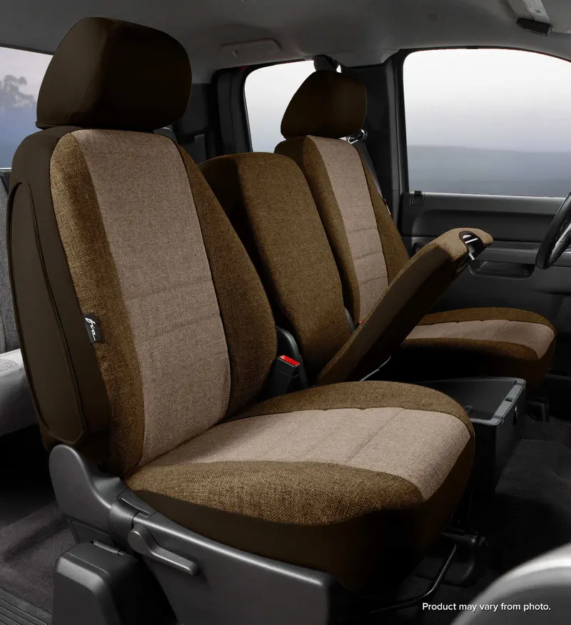 Fia Oe30 Series Taupe Tweed Front Seat Covers – Custom-Fit Oe38-23 Pattern 1