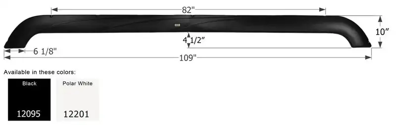 Icon 12095 Triple-Layer Fender Skirt Kit – Durable Trim Enhancement 1