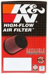 K&N Universal Clamp-On Replacement Air Filter (Ru-0420) 1