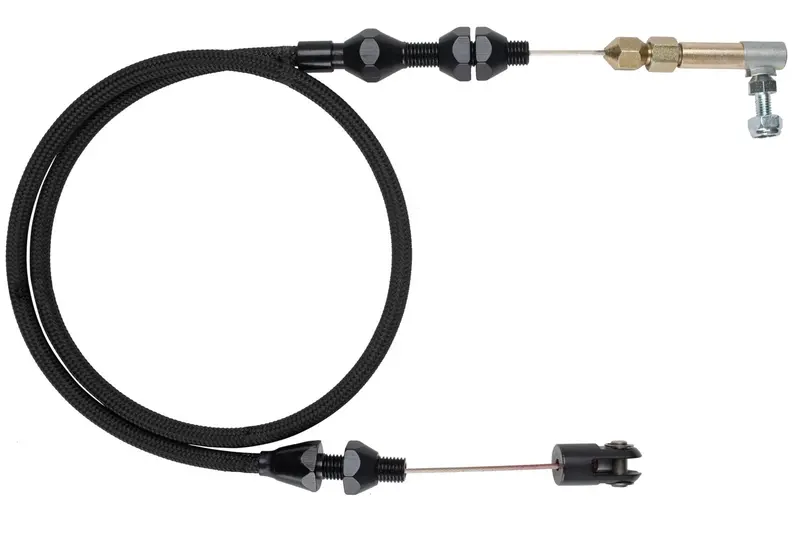 Lokar Xtc-1000Ht36 Hi-Tech Throttle Cable Kit – Adjustable Braided Stainless Steel Assembly 1
