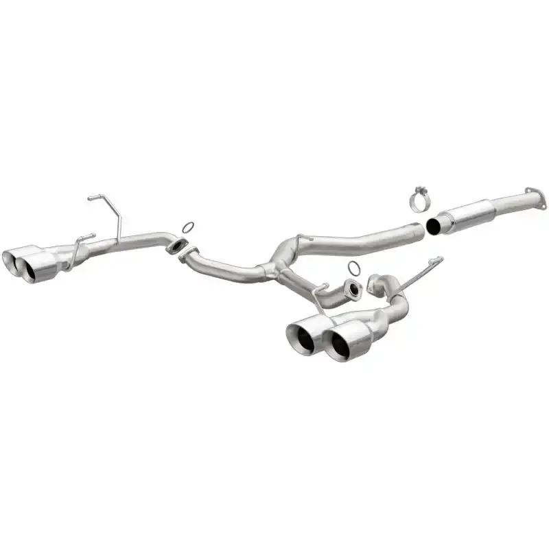 Magnaflow Cat-Back Exhaust System For 2015–2017 Subaru Wrx Sti 2.5L – Polished 3-Inch Tips 1