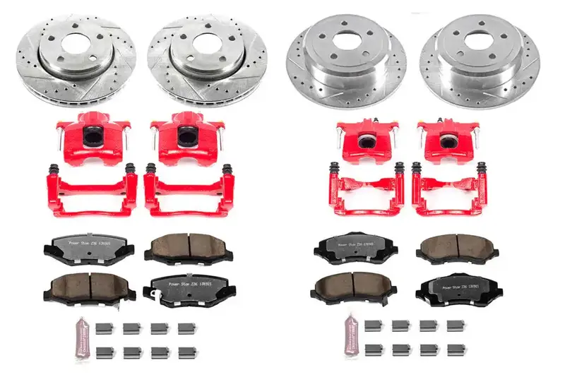 Powerstop Z36 1-Click Brake Kit With Caliper – Kc2798-36 1