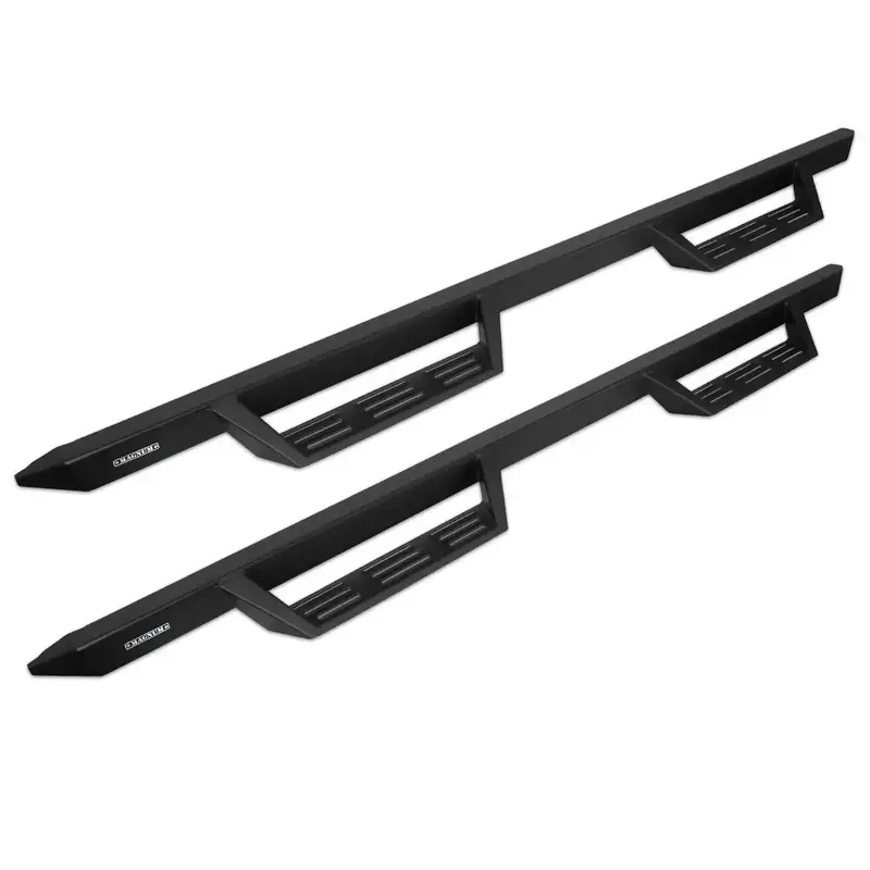 Raptor Series Gts80Ty Magnum Rt Gen 2 Drop Steps – Textured Black Alloy Steel For 2007–2021 Toyota Tundra Crewmax 1