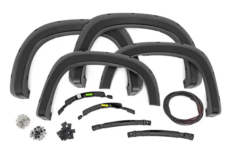 Rough Country F-C12211-Rcgb Pocket Style Fender Flares – Bolt-On Body Enhancement 1
