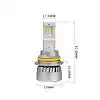 Tiny Monster Xtreme Series 9007 Led Headlight Bulbs – High-Intensity Output 1