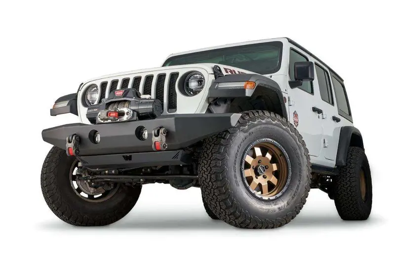 Warn 102145 Heavy-Duty Front Bumper For Off-Road Vehicles 1